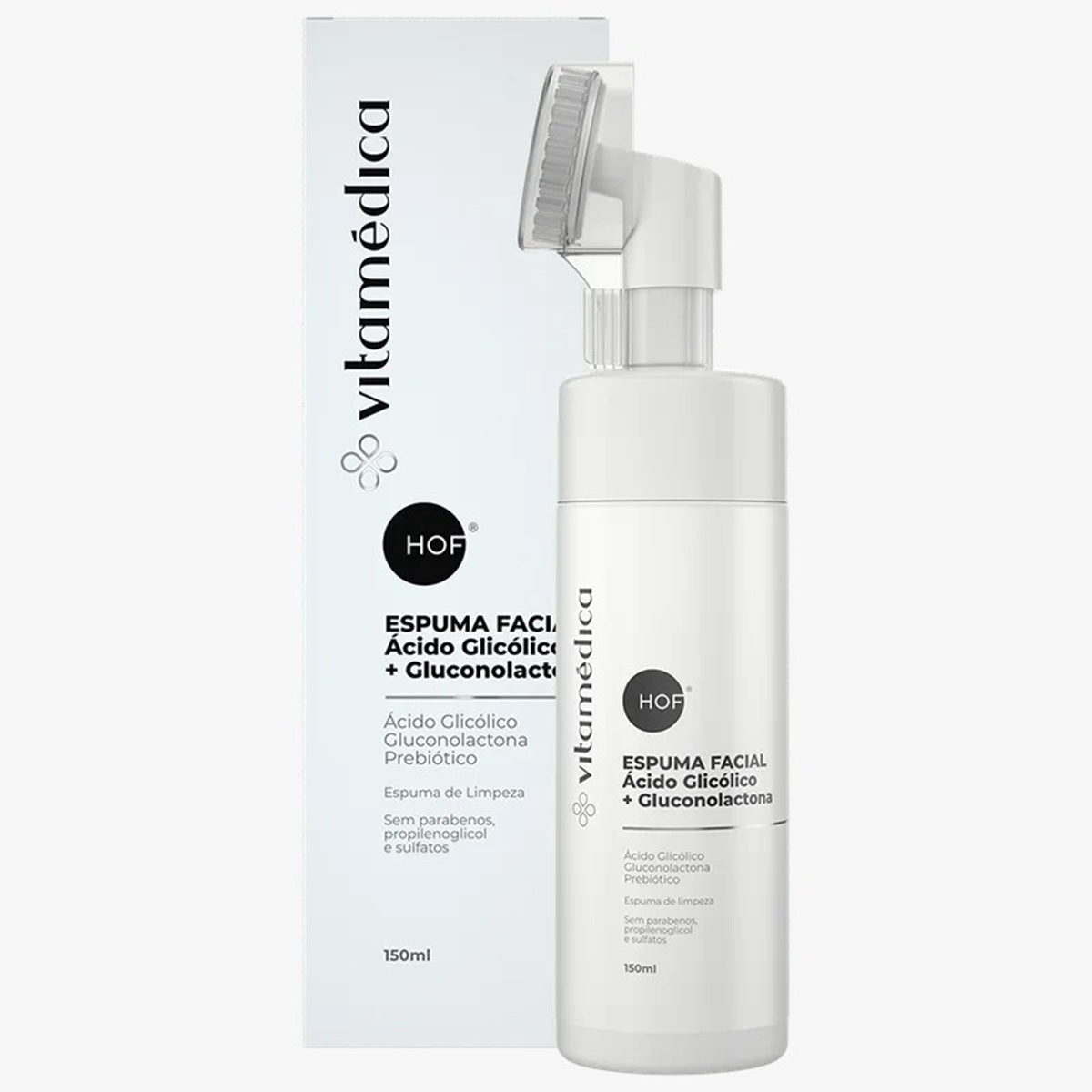 Espuma Facial com Ácido Glicólico + Gluconolactona – 150ml
