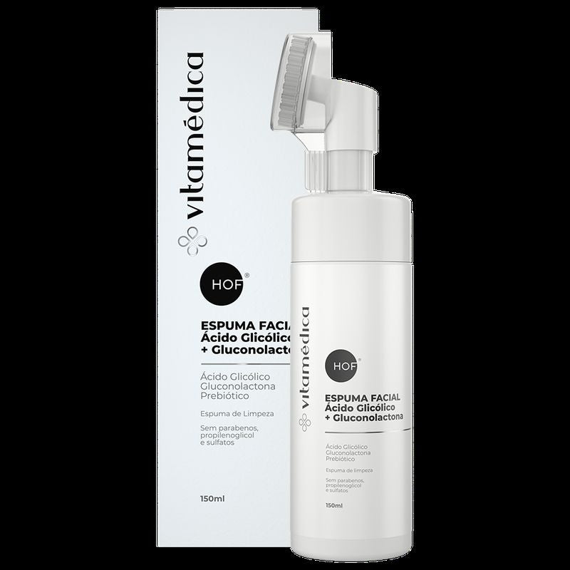 Espuma Facial com Ácido Glicólico + Gluconolactona – 150ml