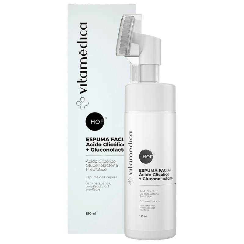 Espuma Facial com Ácido Glicólico + Gluconolactona – 150ml