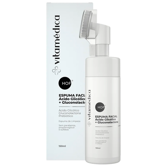 Espuma Facial com Ácido Glicólico + Gluconolactona – 150ml